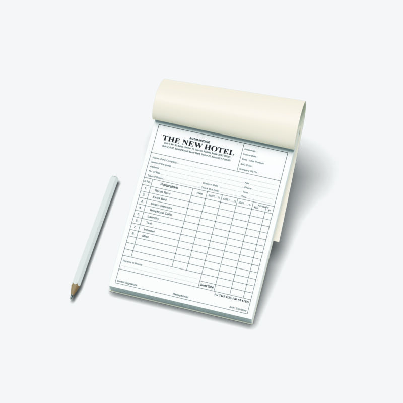 A4 Bill Book | 2 Copy - 100 + 100 Sets