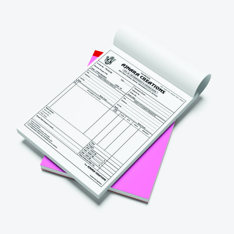 A4 Bill Book | 3 Copy – 50+50+50 Sets