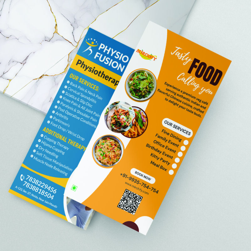 Pamphlet / Leaflet (Size: 5.5"x8.5") 90 GSM