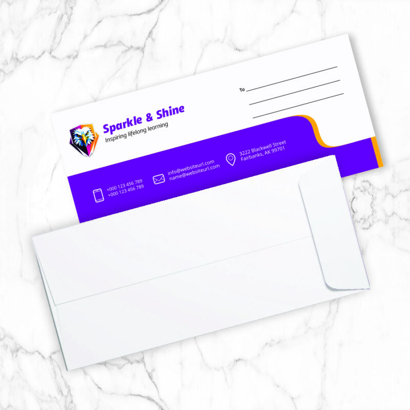 Digital Printing Envelopes - (Size: 10"x4.5") 100GSM DO Paper