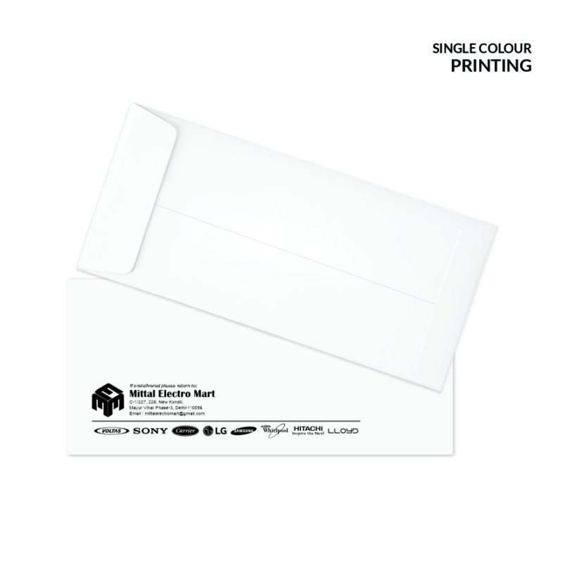 Screen Printing Envelopes - (Size: 10"x4.5") 95 GSM SunShine Paper