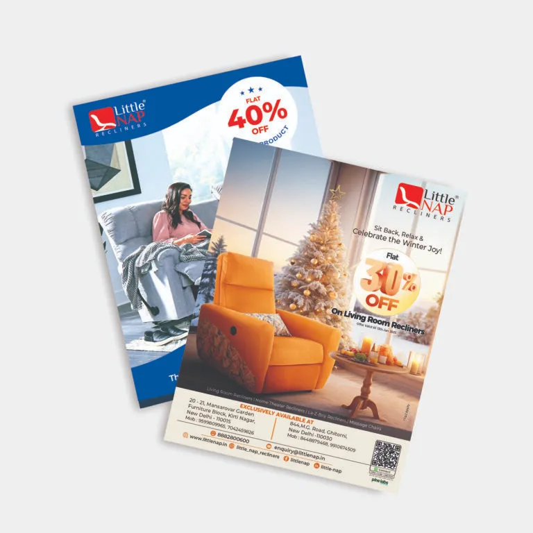 90 GSM Leaflets-8.5 x 11 Inch