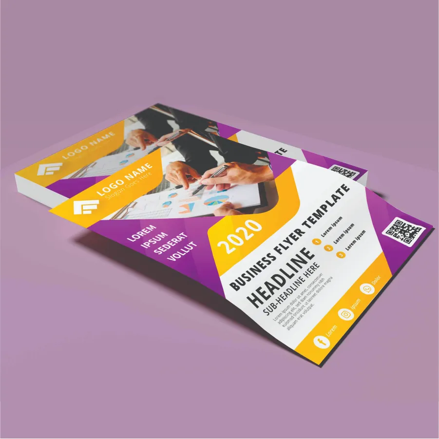 130 GSM Leaflets-5.5 x 8.5 Inch