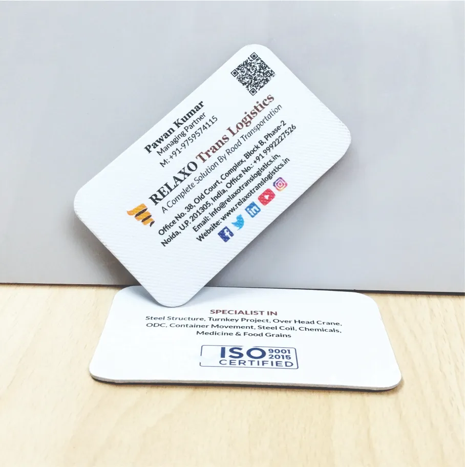 800 GSM Texture Business Cards